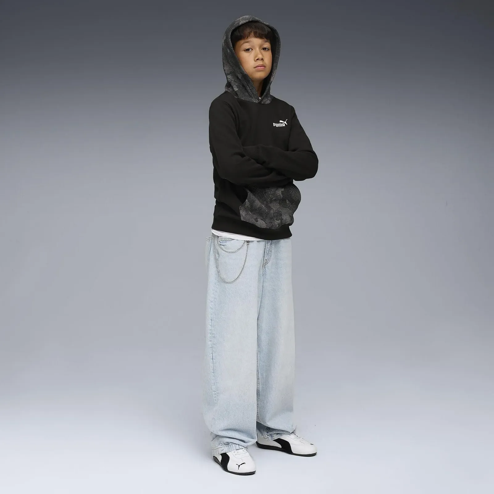 Худи PUMA Essentials Camo для мальчиков, фото №5