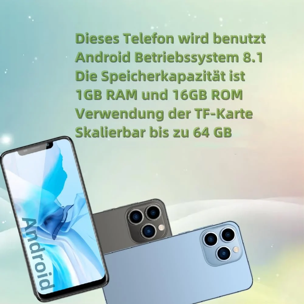 Смартфон 6.11 дюйма Dual Cameras 1GB RAM 16GB ROM 3G WCDMA Dual SIM Android Black, фото №2