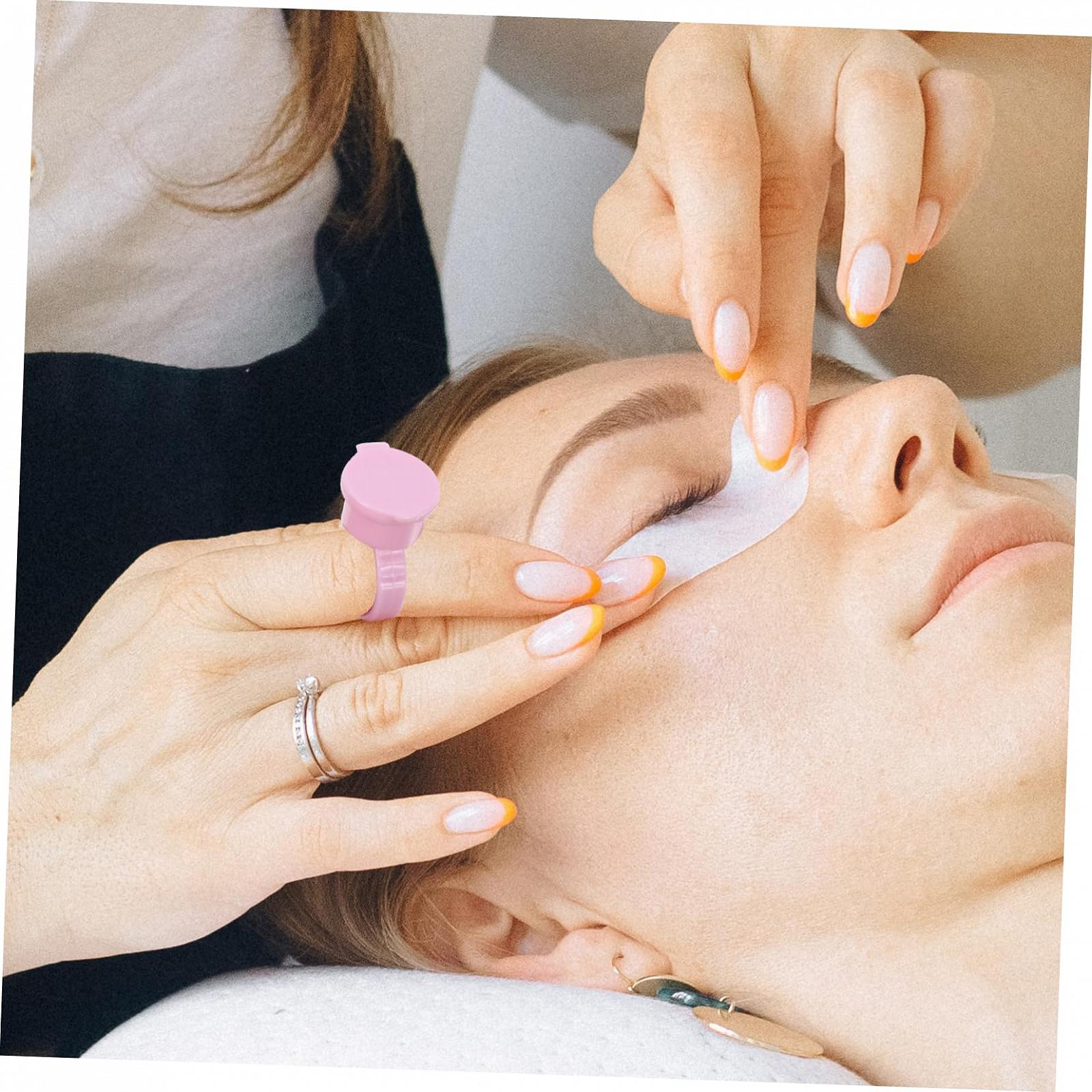 Кольца для клея Angoily ПП 150 шт розовый, фото №3 Кольца для клея Angoily ПП 150 шт розовый, фото №3