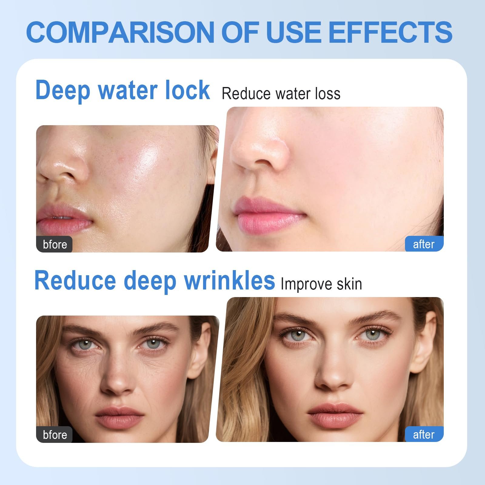 Маска для обличчя Collagen Real Зволожуюча, Заспокійлива, Тканинна, для всіх типів шкіри, 5 шт. в упаковці, фото №5