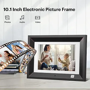 Цифровая фоторамка KODAK Electronic 10.1 дюйма IPS Screen USB SD Card Remote Control synthetic.ua - Фото 1