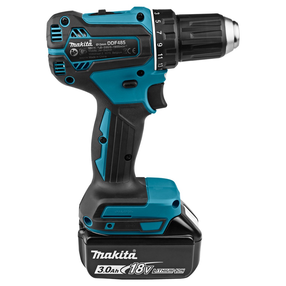 Шуруповерт аккумуляторный Makita DDF485FYX3, фото №3 Шуруповерт аккумуляторный Makita DDF485FYX3, фото №3