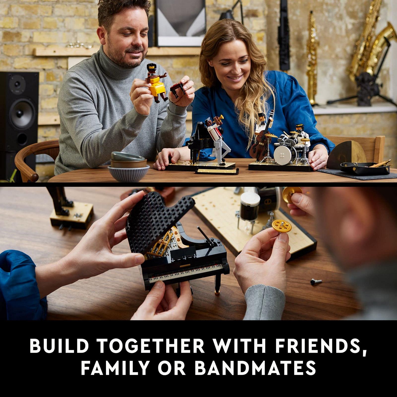 Конструктор LEGO Ideas 21334 Джазовый квартет (1606 деталей), фото №3 Конструктор LEGO Ideas 21334 Джазовый квартет (1606 деталей), фото №3