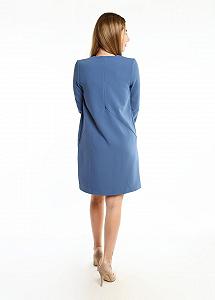Платье inDresser S Синий (IN-0202Н007А-Blue) synthetic.ua - Фото 1