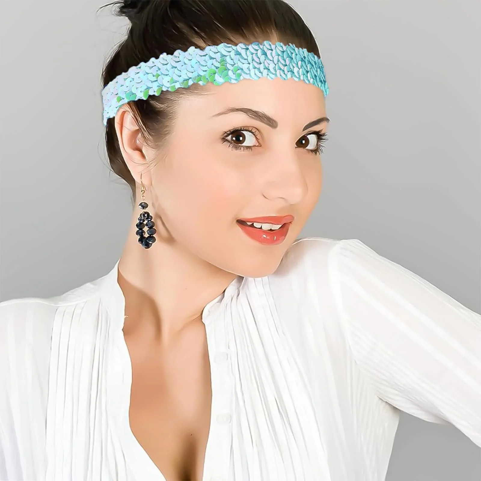 Пов'язка з блискітками Abba, фото №4