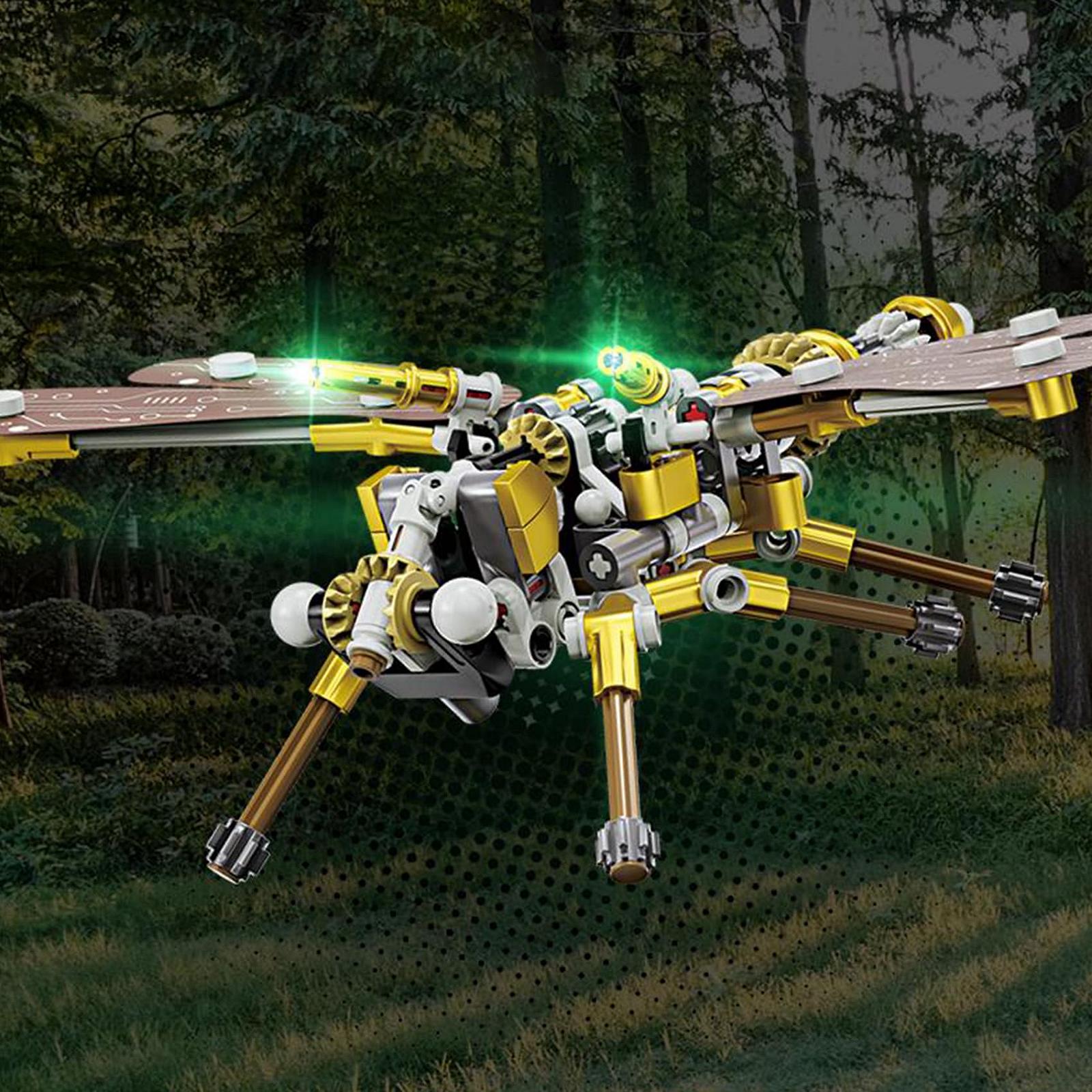 Набір кубиків Oichy Flying Dragonfly 418 шт., фото №3