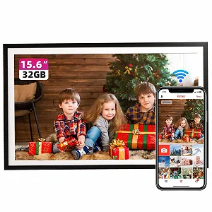 Цифровая фоторамка FRAMEO 15.6 дюйма FHD Touchscreen 32 GB WiFi - Фото 1
