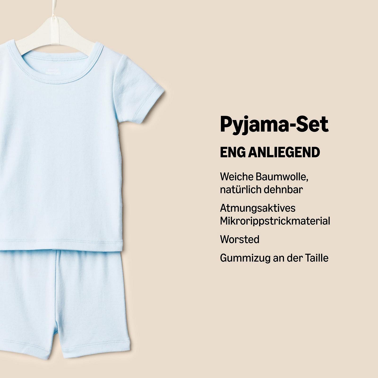 Піжамний набір Amazon Essentials x Sofia Grainge, облягаючий, з короткими рукавами, фото №2