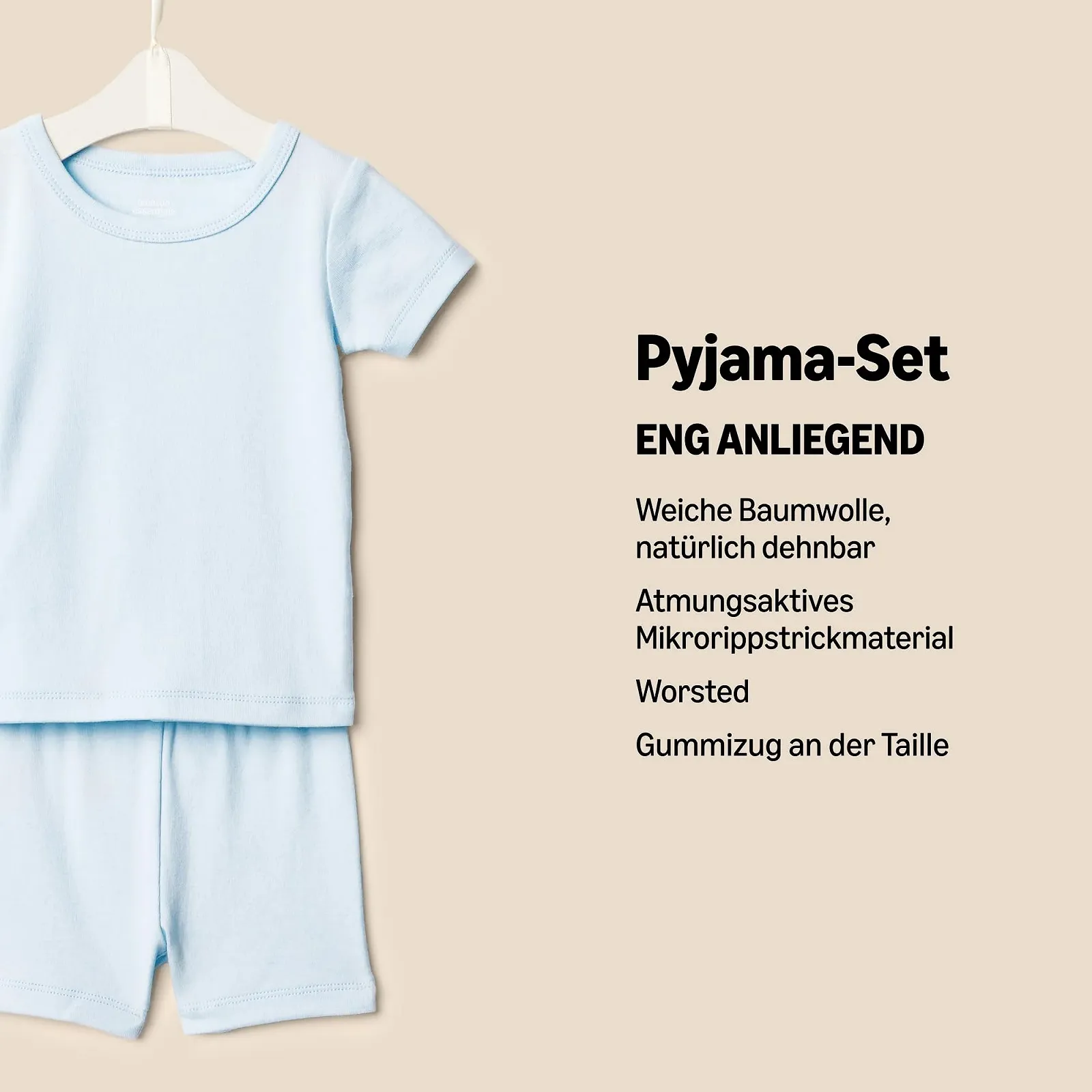 Пижамный набор Amazon Essentials x Sofia Grainge, облегающий, с короткими рукавами, фото №2 Пижамный набор Amazon Essentials x Sofia Grainge, облегающий, с короткими рукавами, фото №2