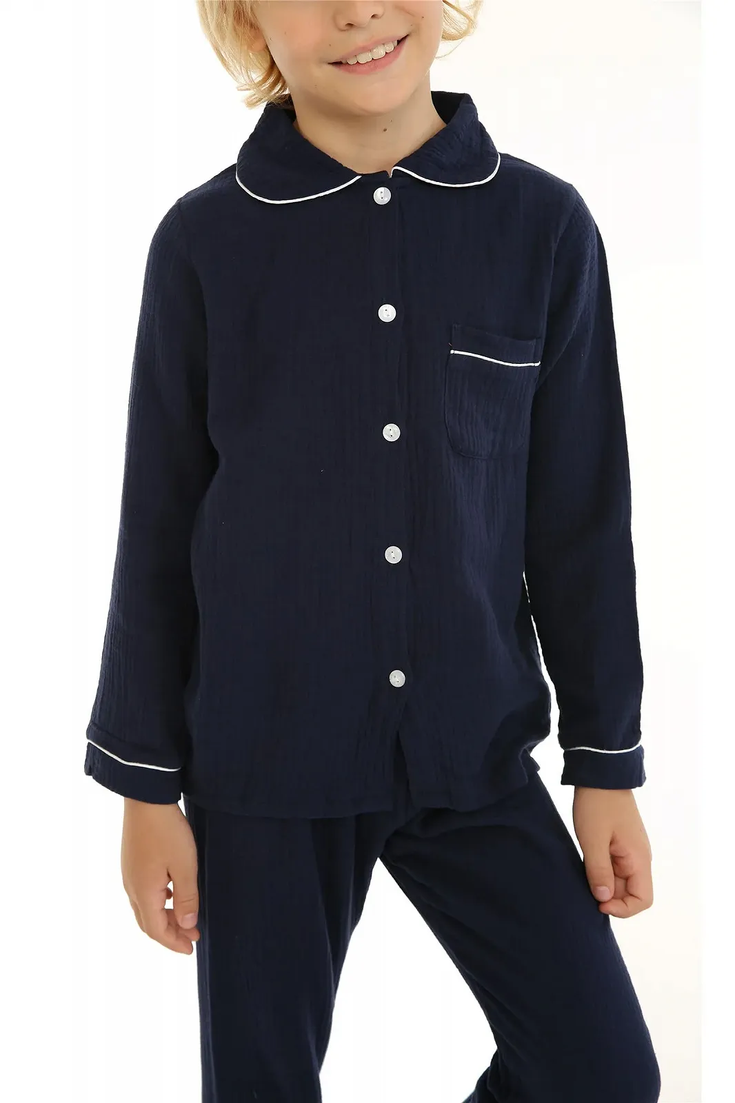 Пижама Mud Kingdom Для больших мальчиков Узор с якорями, фото №4 Пижама Mud Kingdom Для больших мальчиков Узор с якорями, фото №4