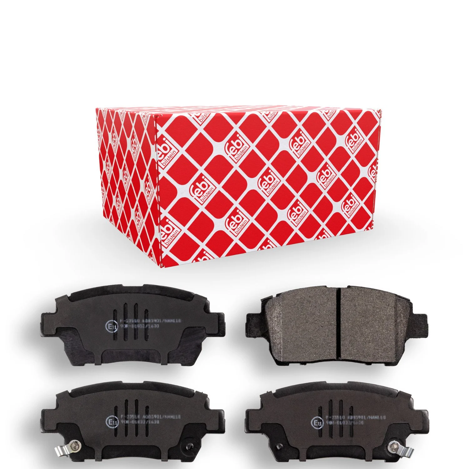 Комплект тормозных колодок, дисковый тормоз FEBI BILSTEIN 16725 для TOYOTA, передний мост, фото №1