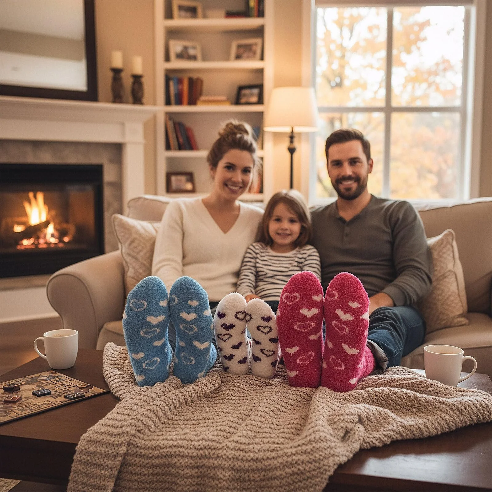 Шкарпетки Жіночі М'які Зимові Шкарпетки з Коралового Флісу (3 пари), фото №2 Шкарпетки Жіночі М'які Зимові Шкарпетки з Коралового Флісу (3 пари), фото №2