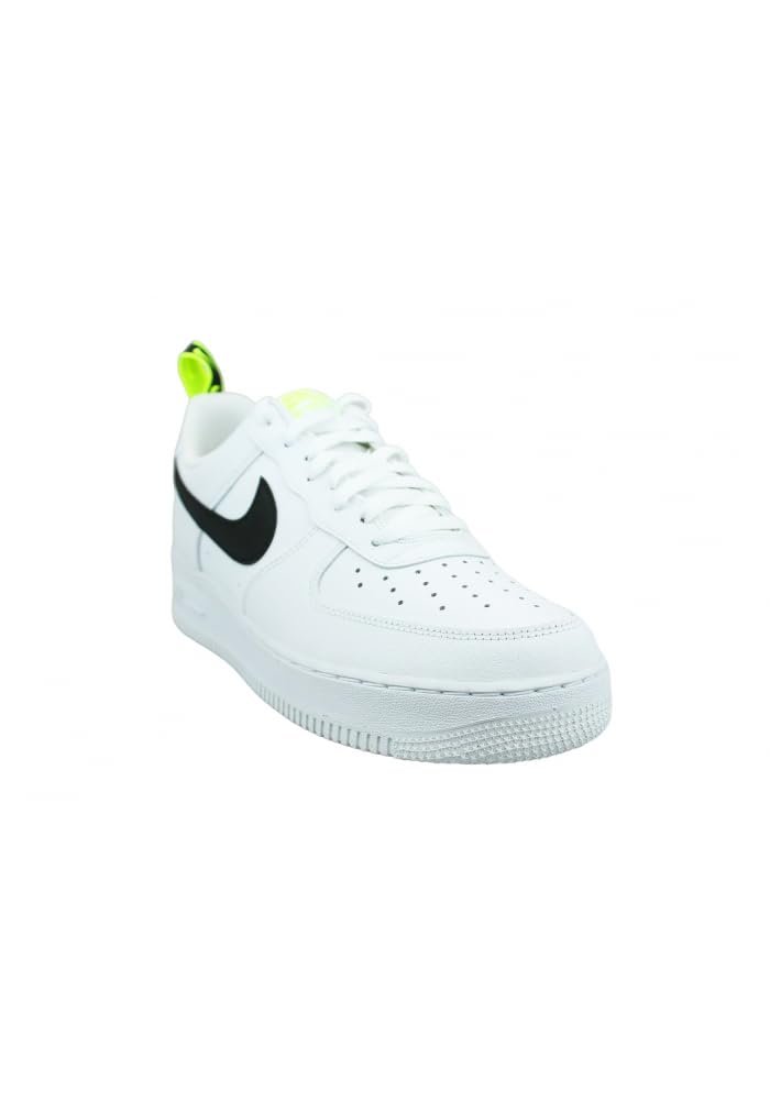 Кросівки Nike Air Force 1 '07 Білі Неон Білі, фото №3