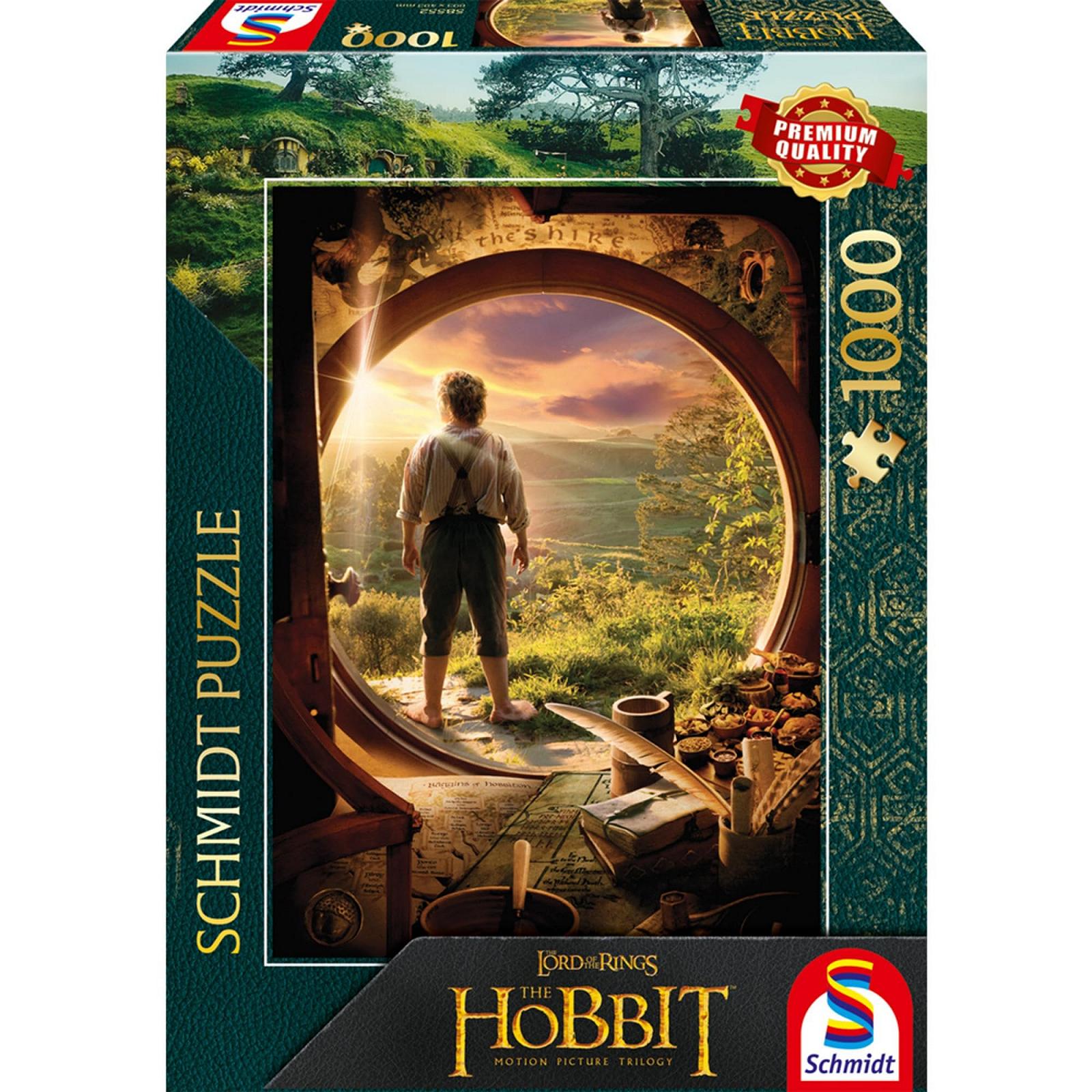 Пазл Schmidt Spiele 58552 The Hobbit, Leaving Bag End 1000 элементов, фото №1