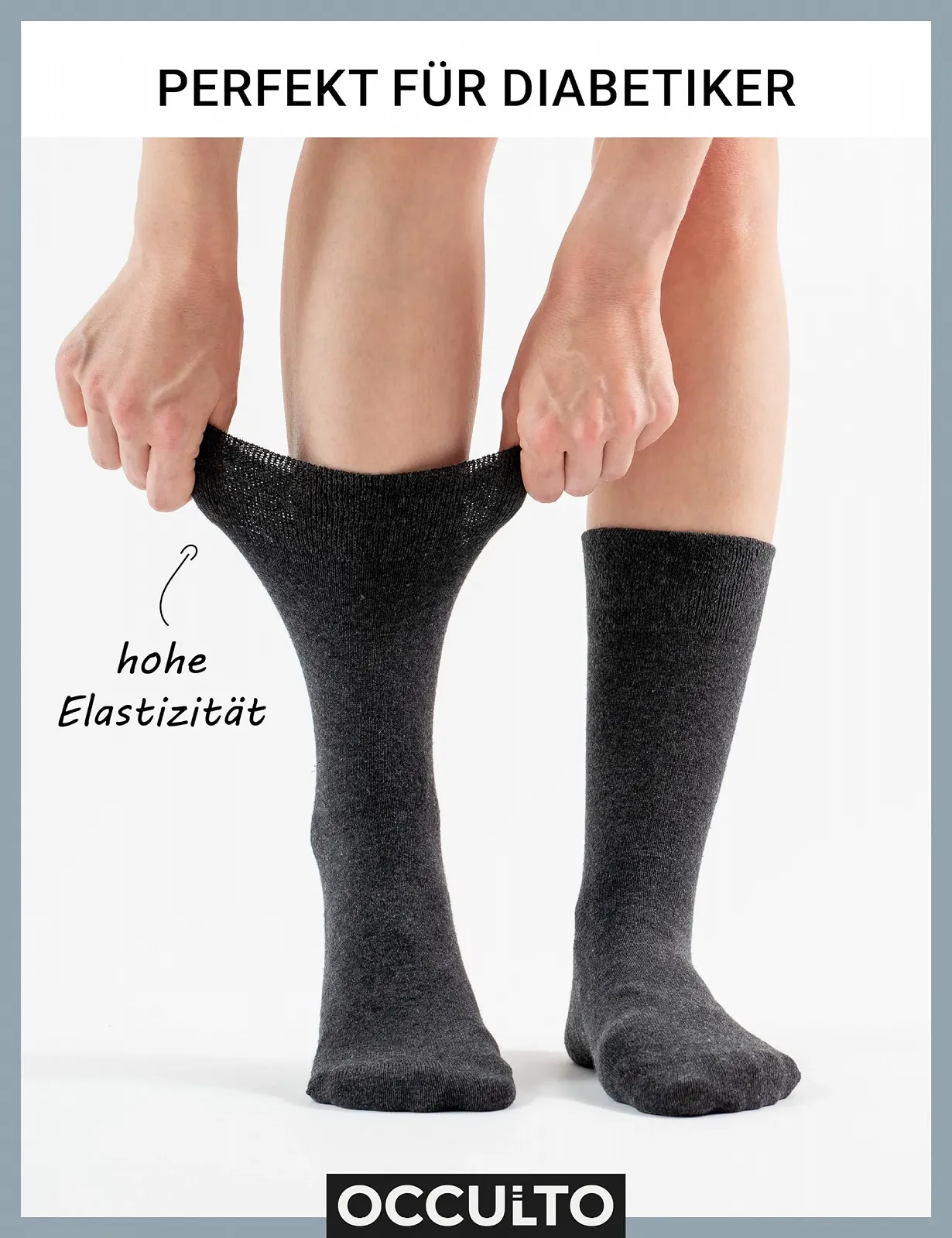 Диабетические носки Occulto Julia Женские, упаковка 10 штук, фото №4