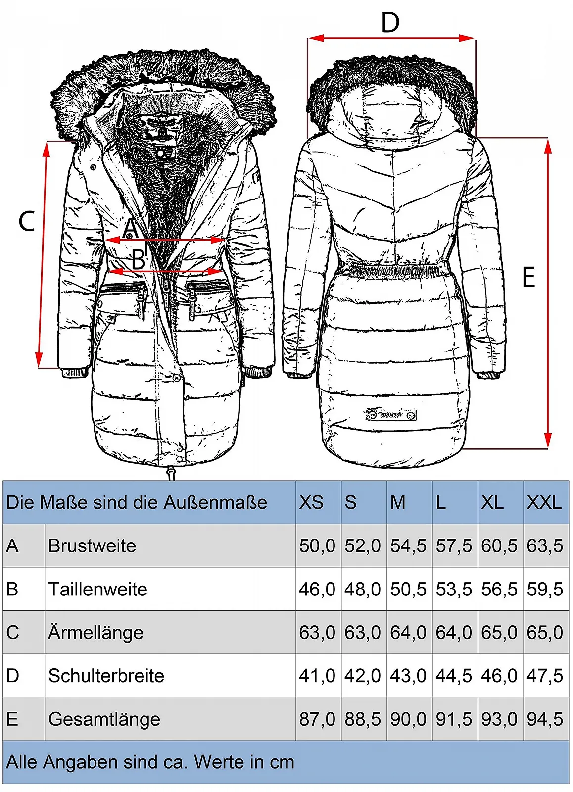 Женское зимнее пальто Navahoo Paula, стеганое, длинное, с капюшоном, фото №7