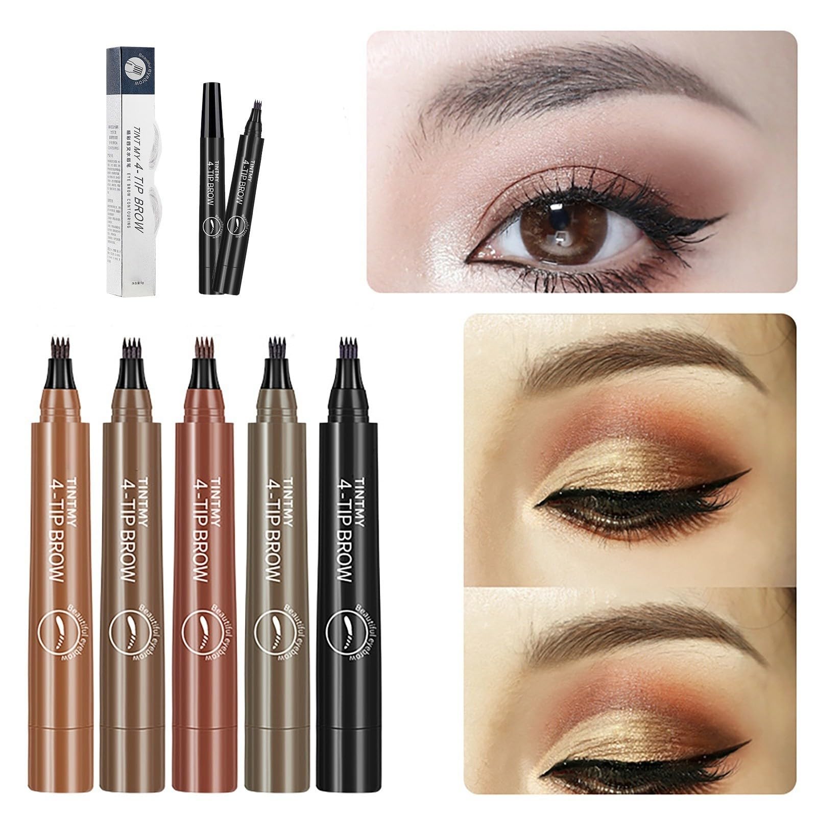 Карандаш для бровей MaNMaNing с микро-наконечником Один размер, фото №2