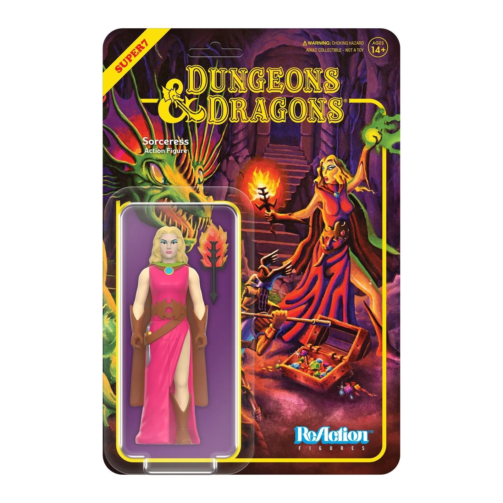 Фігурка Super7 Dungeons & Dragons Чаклунка Basic Box Set, 9,5 см, фото №1