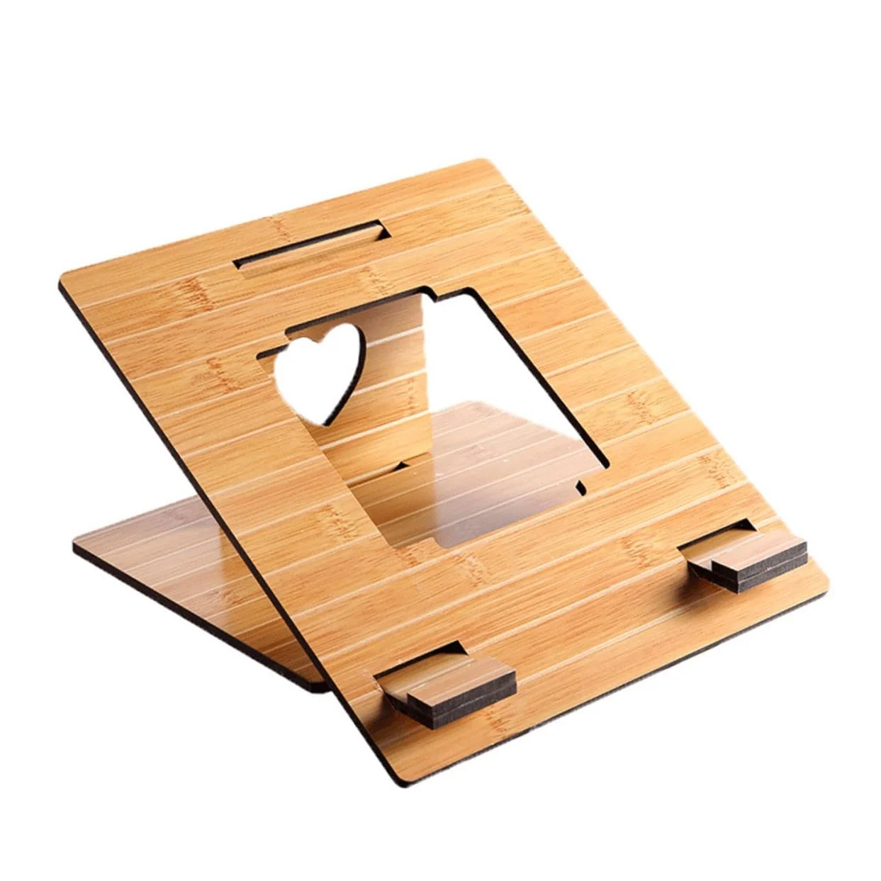 Подставка для ноутбука деревянная портативная Универсальная для ежедневного использования, фото №1