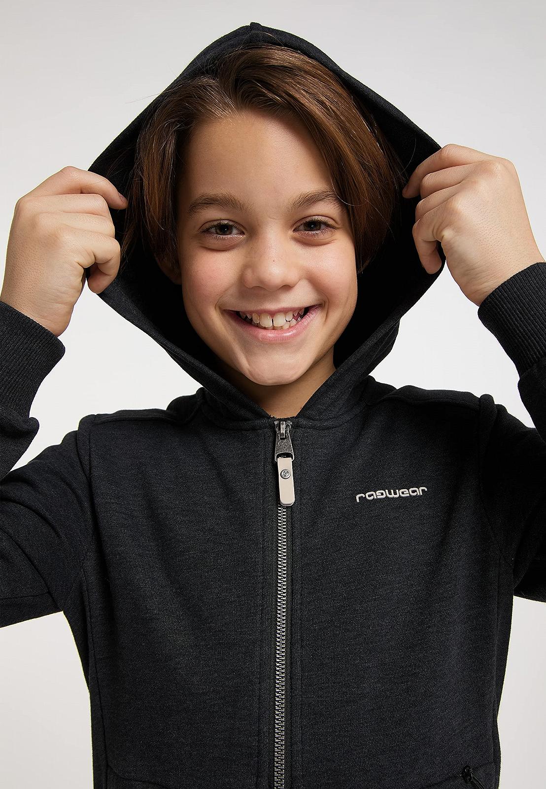 Толстовка з капюшоном Ragwear Axell Organic для хлопчиків, кардиган, фото №4