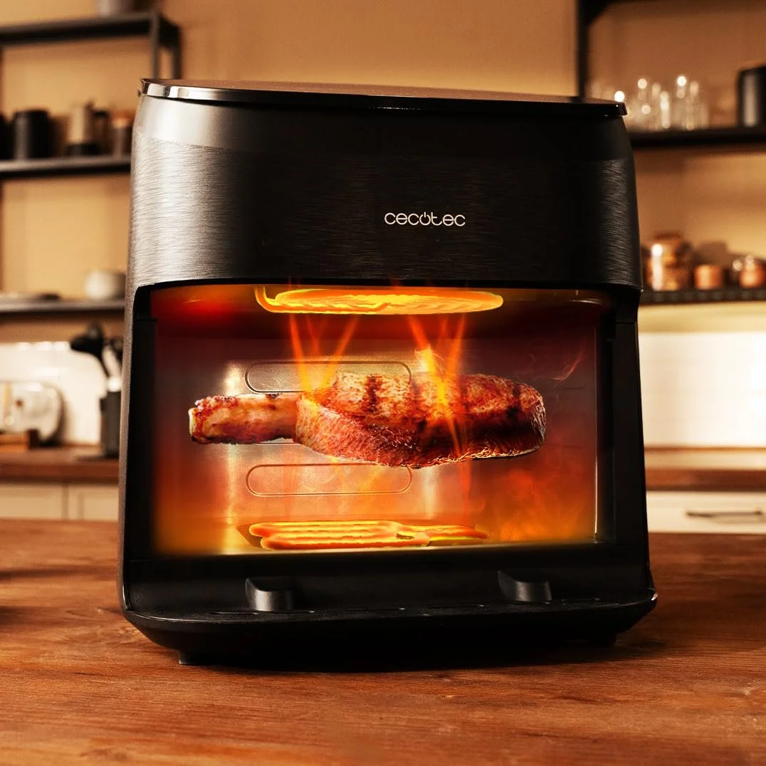 Мультипечь-гриль Cecotec Cecofry & Grill Smokin' 6500 Plus 6.5 Л 2200 Вт 10 программ, фото №3 Мультипечь-гриль Cecotec Cecofry & Grill Smokin' 6500 Plus 6.5 Л 2200 Вт 10 программ, фото №3