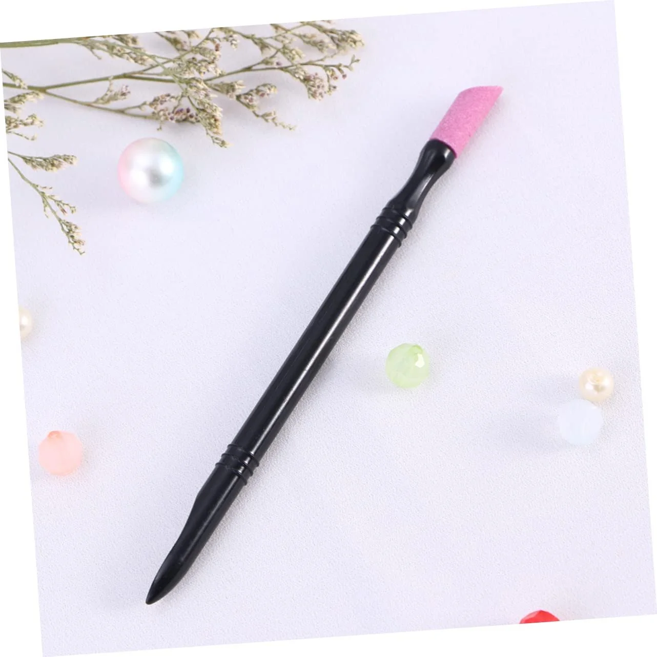 Инструмент для ухода за ногтями двухсторонний Профессиональный кварцевый пушер для кутикулы, фото №5 Инструмент для ухода за ногтями двухсторонний Профессиональный кварцевый пушер для кутикулы, фото №5