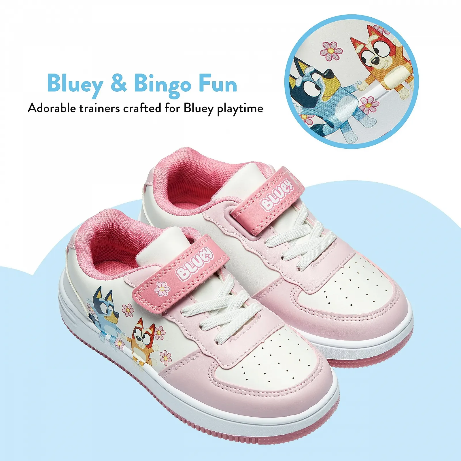 Кроссовки Bingo BlueY для девочек, милые кроссовки, официальный мерч, фото №3 Кроссовки Bingo BlueY для девочек, милые кроссовки, официальный мерч, фото №3