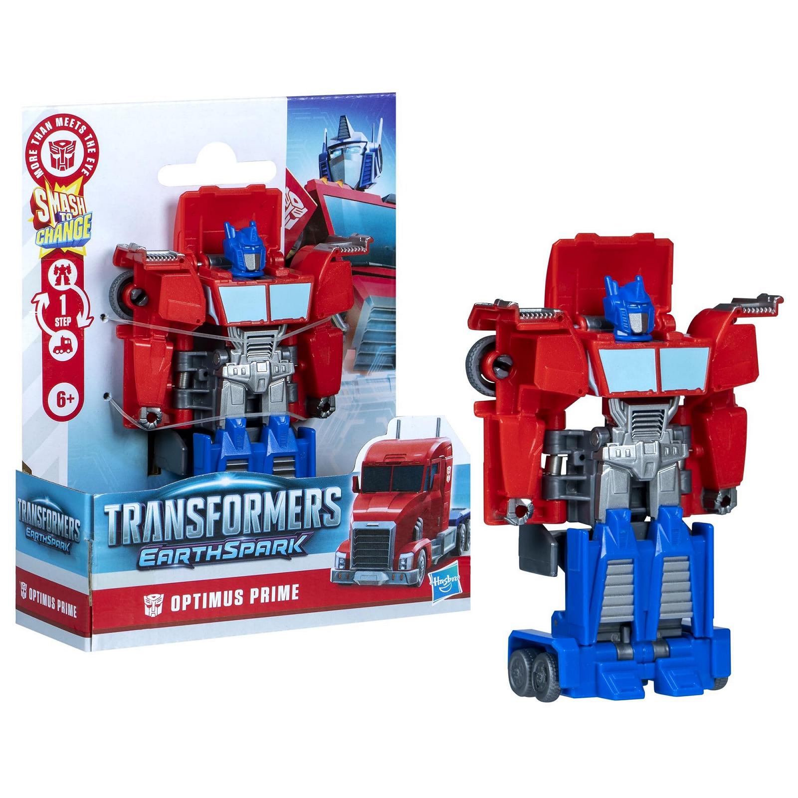 Трансформер Transformers Earthspark Optimus 1 Step Smash, фото №10