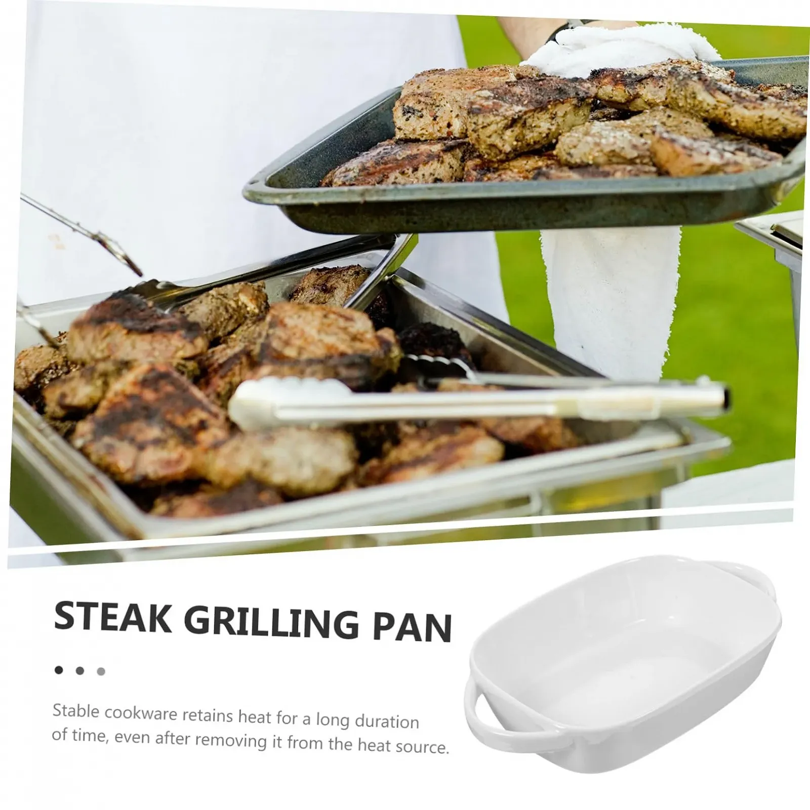 Форма для запекания Zerodeko керамическая с ручками гладкая поверхность, фото №2