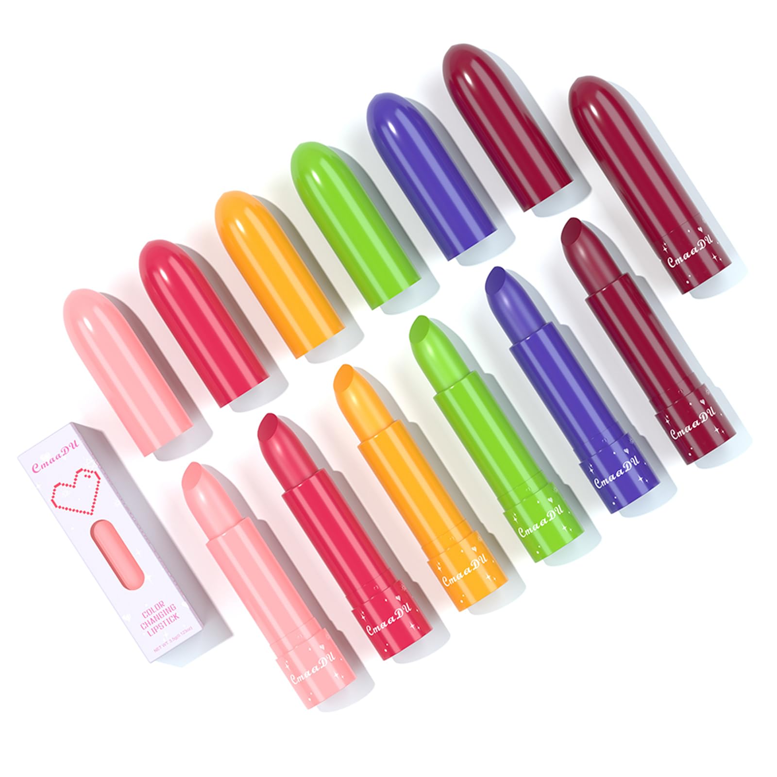 Помада Lipstick Fruit Червона помада з блискучою поверхнею з доглядом за губами, фото №5