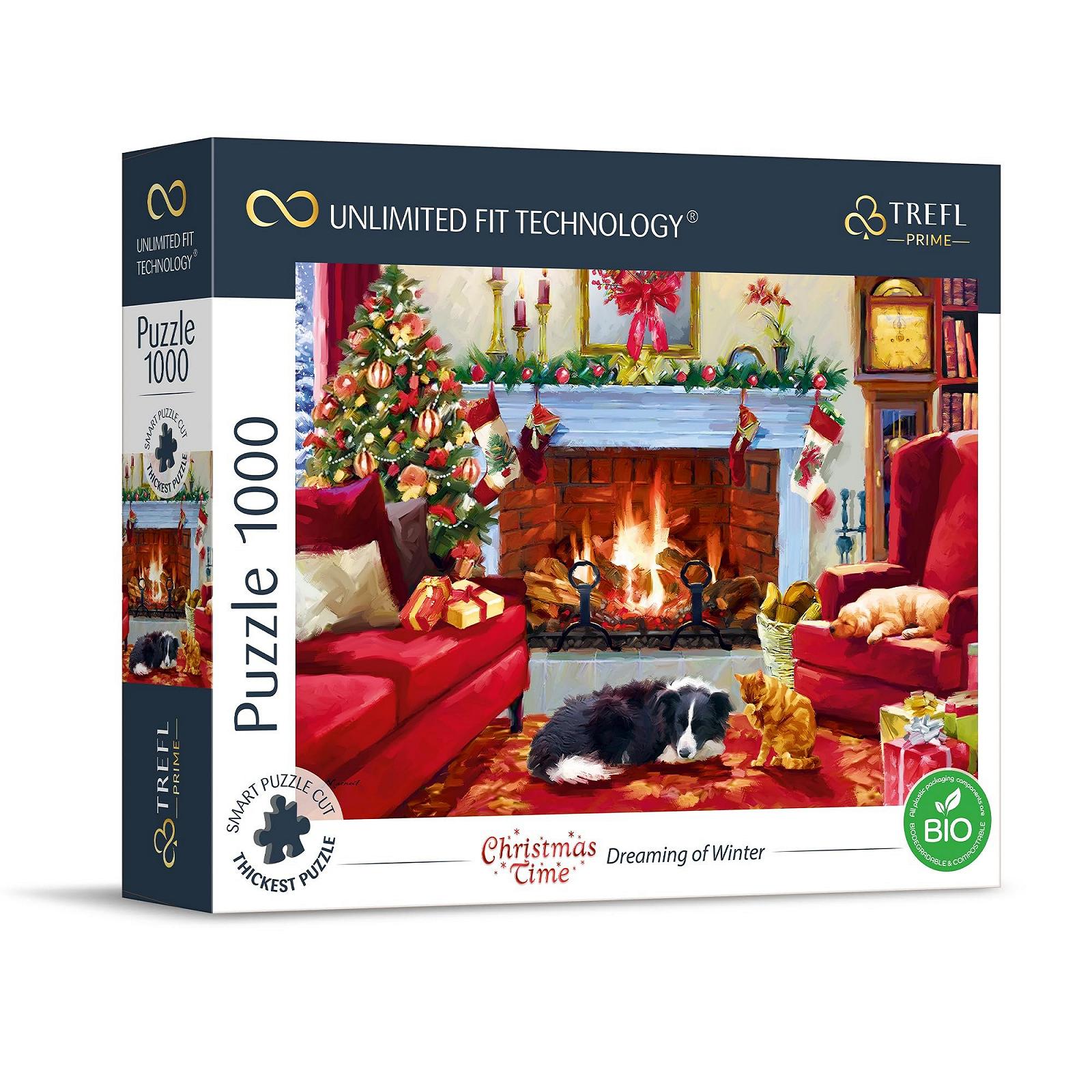 Пазл Trefl Prime UFT Рождественское время: Мечты о зиме 1000 элементов, фото №1