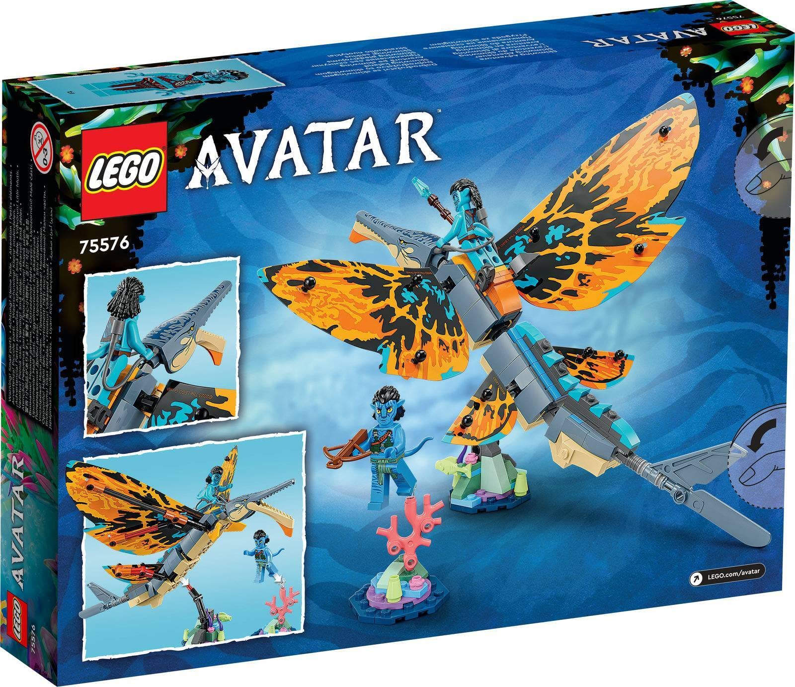 Конструктор Lego Avatar Набір 75575 Discovery of Ilu & 75576 Skimwing Adventure, фото №6