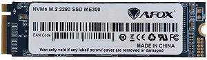Накопичувач SSD 1TB Afox ME300 M.2 2280 NVMe PCIe 3.0 x4 3D NAND (ME300-1000GN) - Фото 1