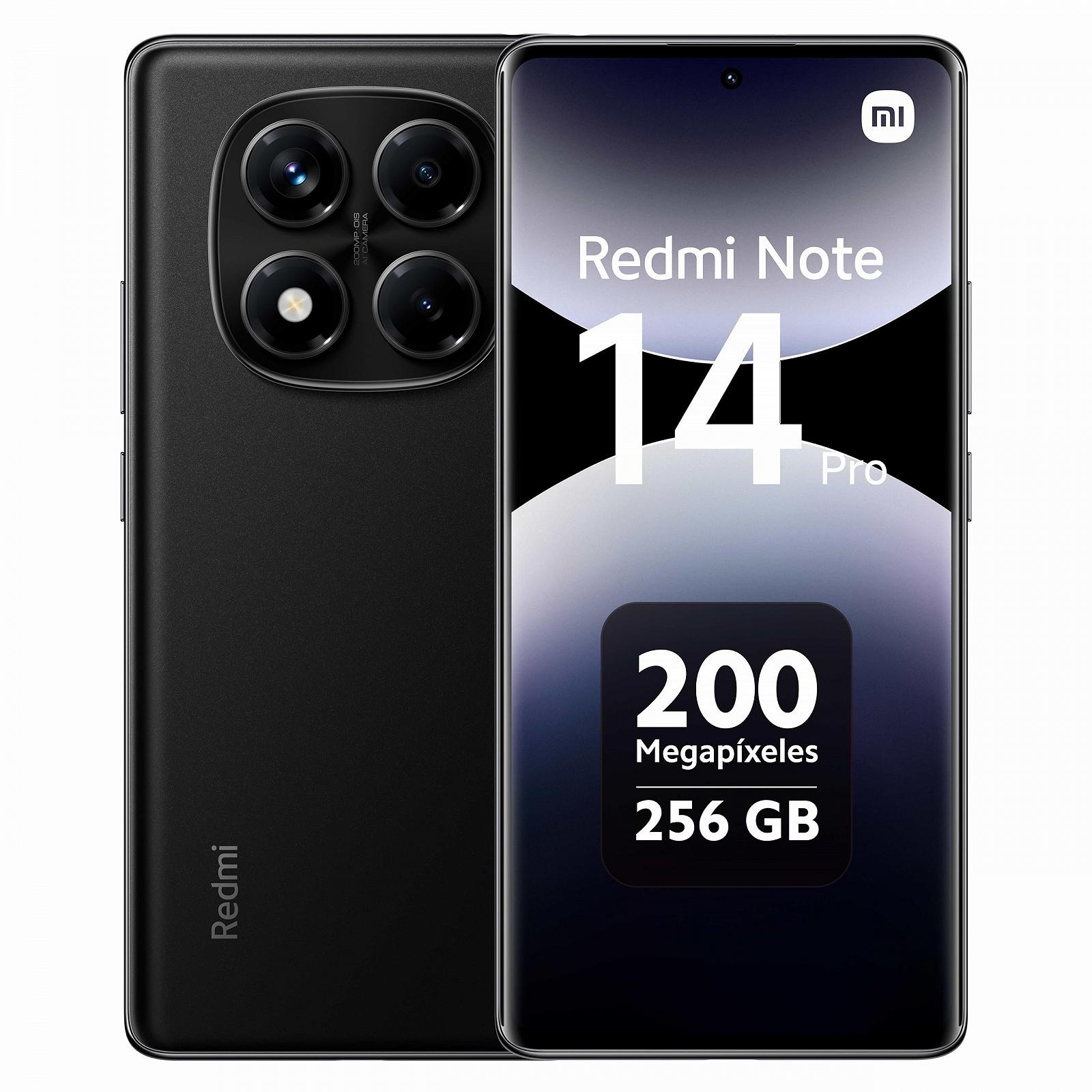 Смартфон Xiaomi Redmi Note 14 Pro 4G 256GB Midnight Black, фото №1
