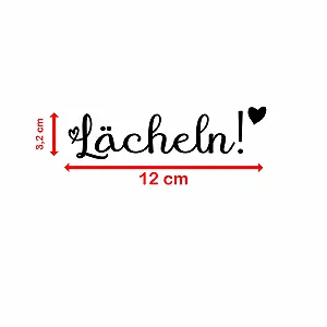 Наклейка на дзеркало Smile Мотивація для перукарні synthetic.ua - Фото 1