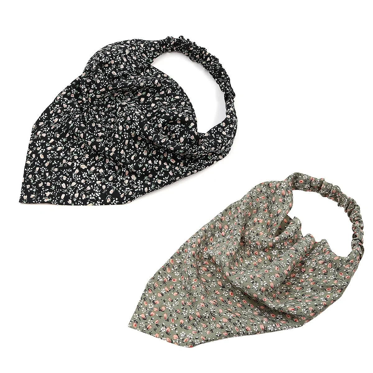 Пов'язка на голову Бохо з квітковим принтом для жінок, фото №2