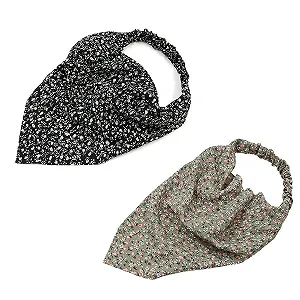 Повязка на голову Бохо с цветочным принтом для женщин synthetic.ua - Фото 1