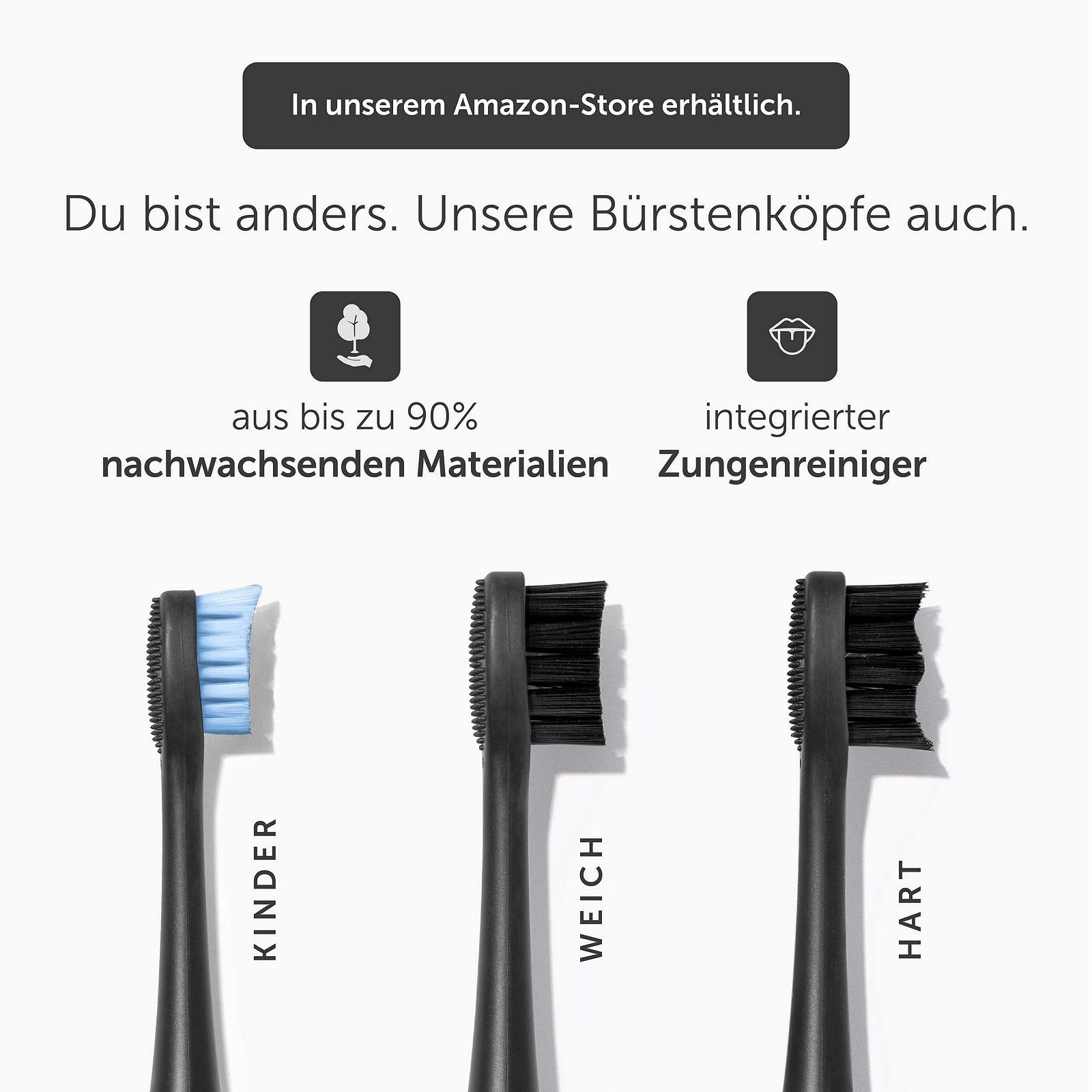 Звукова зубна щітка Wondersmile Sonic Toothbrush PRO 4 програми чищення Ultimate Black, фото №5