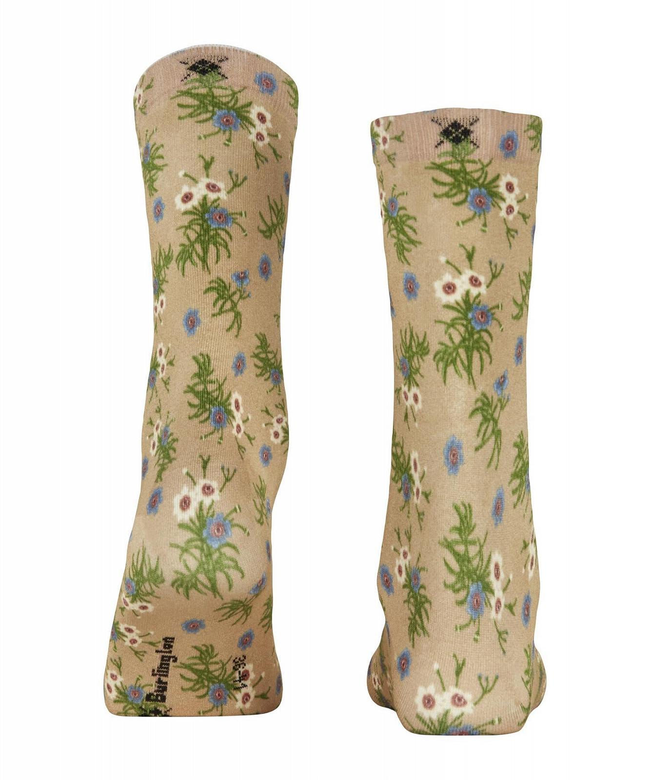 Носки Burlington Floral Romance Женские Хлопковые с рисунком 1 пара, фото №2