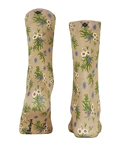 Носки Burlington Floral Romance Женские Хлопковые с рисунком 1 пара synthetic.ua - Фото 1