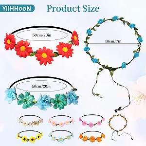 Вінок для волосся з квітами synthetic.ua - Фото 1