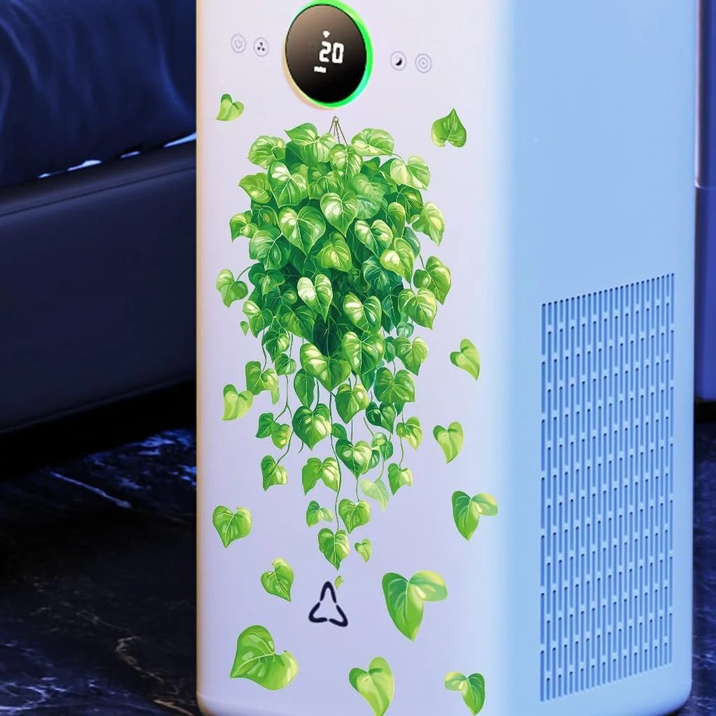 Настінна наклейка Зелене листя Ліани Ботанічна знімна, фото №7 Настінна наклейка Зелене листя Ліани Ботанічна знімна, фото №7