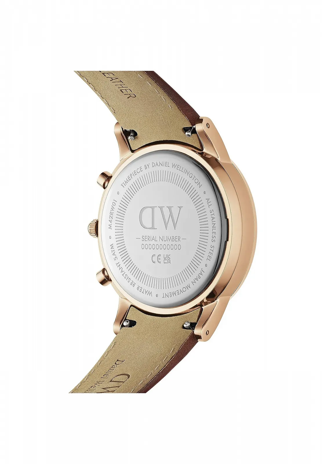 Часы Daniel Wellington Iconic 42 мм Нержавеющая сталь (316L) Розовое золото, Розовое золото, 42 мм, Classic, фото №3