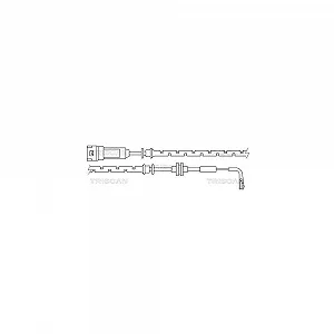 Датчик зносу гальмівних колодок TRISCAN 8115 24018 для OPEL VAUXHALL - Фото 1