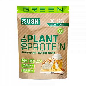 100 Plant Protein 900 g vanilla maple - Фото 1