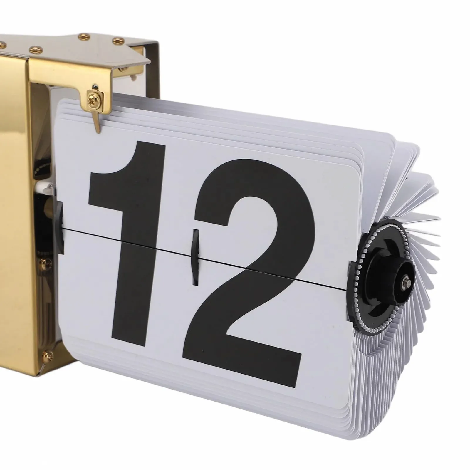 Настільний годинник PODSJD Вінтажний Перекидний Механічний Перекидний Ретро Дизайн з нержавіючої сталі Великі цифри Тип 1, фото №3 Настільний годинник PODSJD Вінтажний Перекидний Механічний Перекидний Ретро Дизайн з нержавіючої сталі Великі цифри Тип 1, фото №3