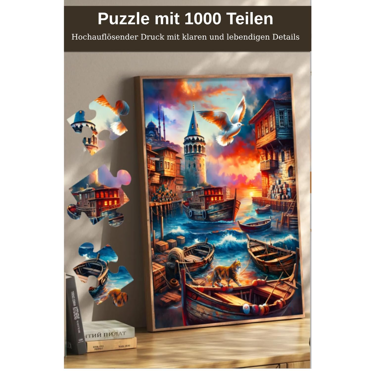 Пазл 1000 деталей 68 x 48 см, фото №3