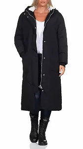 Жіноче стьобане пальто Hailys стьобана парка Ma44lin з капюшоном - Фото 1