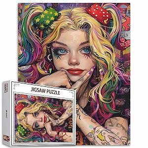 Пазл Tucocoo Fantasy Woman Graffiti Art 1000 деталей 70 х 50 см - Фото 1