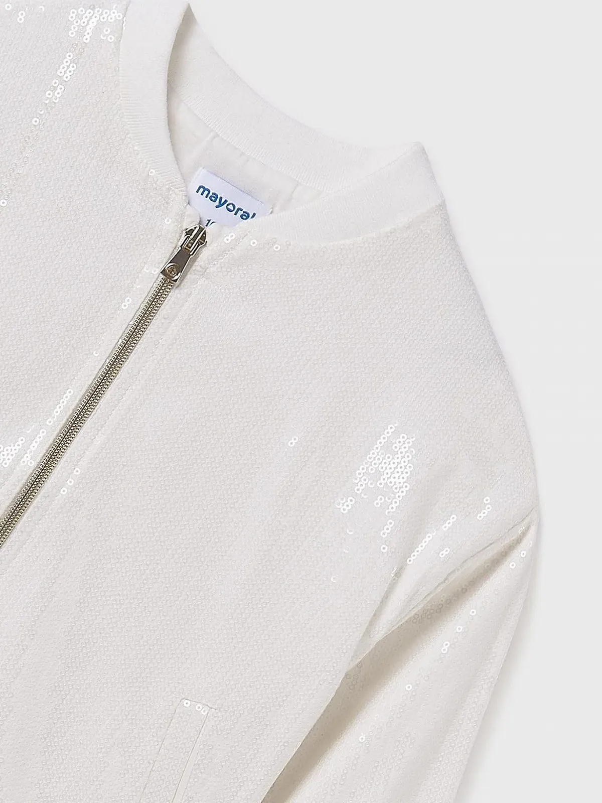 Бомбер Mayoral Блестки для девочек Raw, фото №3